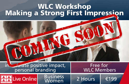 WLC Workshop - Making a Strong First Impression